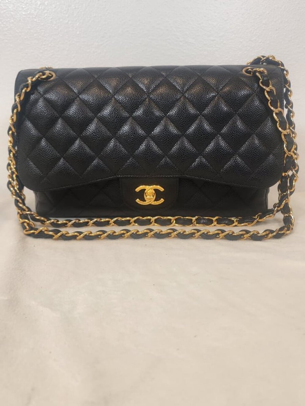 Chanel Jumbo Caviar Double Flap